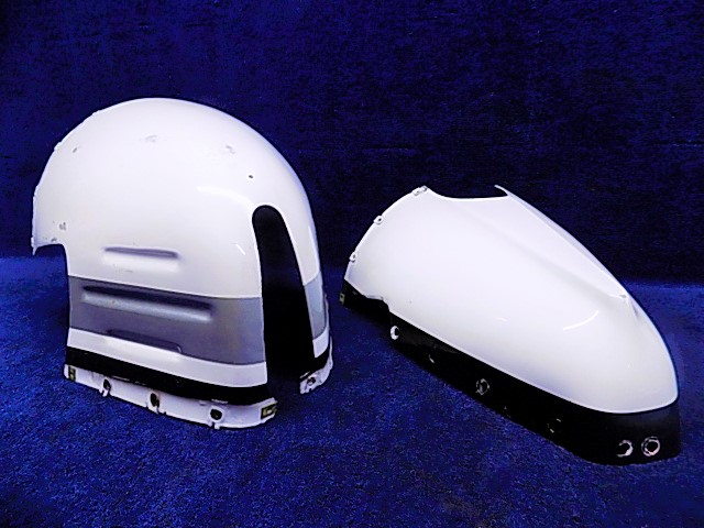 GF66822-08 Globe Fiberglass LTD - Fairing - Upper and Lower Tailcone Fiberglass